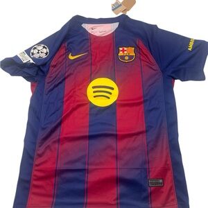 Men's Nike Dry Fit FC Barcelona Raphinha jersey, size medium